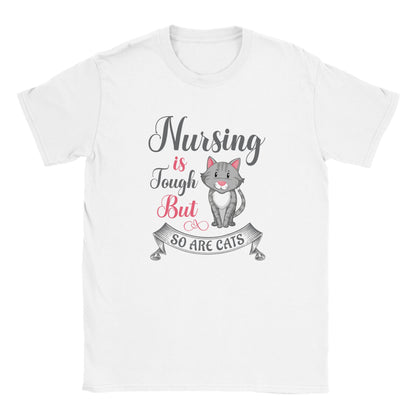 Nursing is Tough Crewneck T-shirt